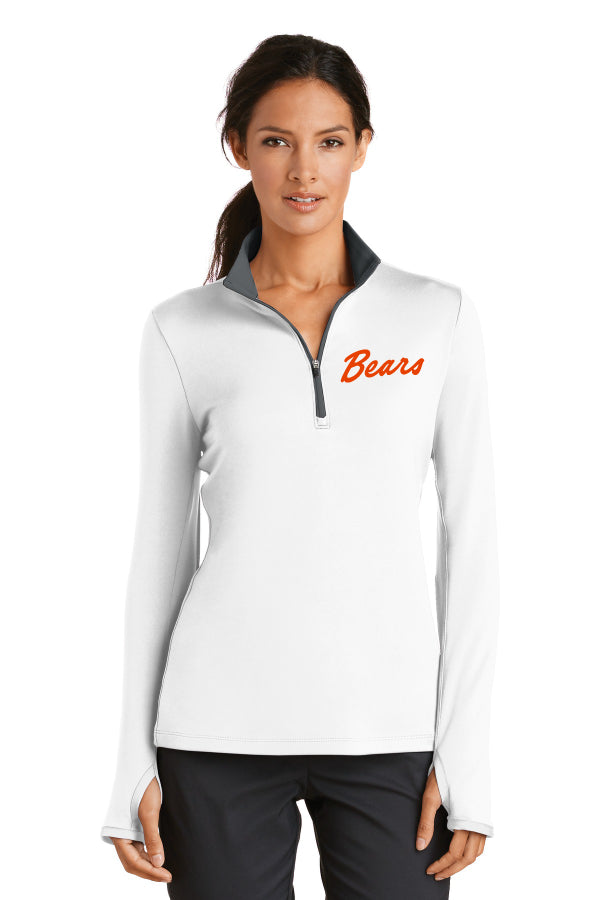 Del Mar Coastal Bears Women's Dri-FIT Stretch 1/2-Zip Cover-Up. 779796