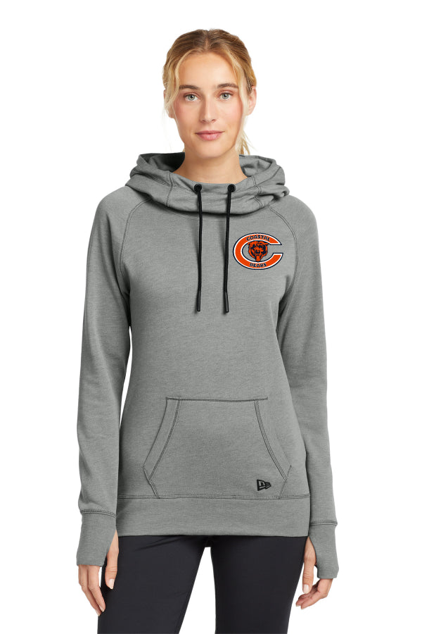 Del Mar Coastal Bears Women's Tri-Blend Fleece Pullover Hoodie LNEA510