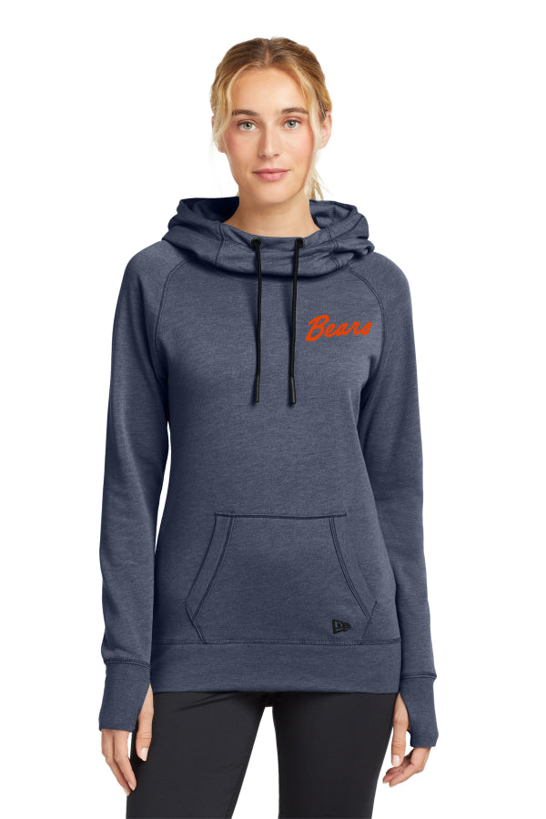 Del Mar Coastal Bears Women's Tri-Blend Fleece Pullover Hoodie LNEA510