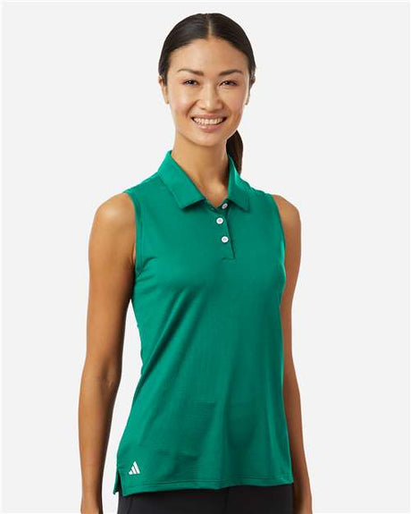 Women's Ottoman Sleeveless Polo