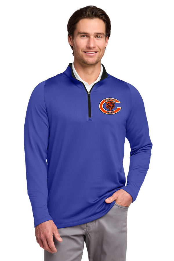 Del Mar Coastal Bears Dri-FIT Stretch 1/2-Zip Cover-Up 779795