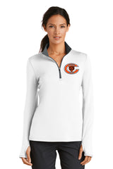 Del Mar Coastal Bears Women's Dri-FIT Stretch 1/2-Zip Cover-Up. 779796
