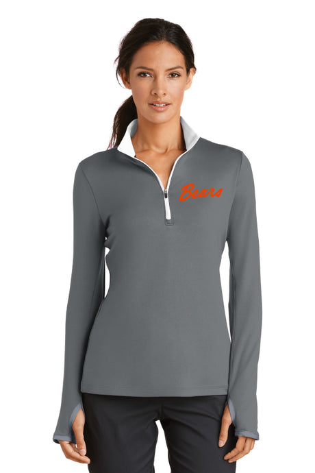Del Mar Coastal Bears Women's Dri-FIT Stretch 1/2-Zip Cover-Up. 779796