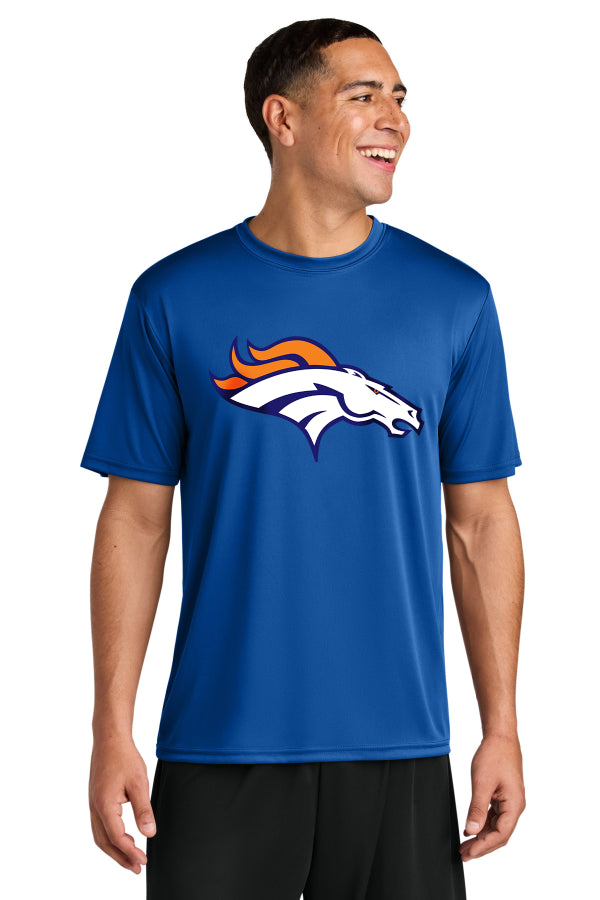 Auburn Broncos Cooling Performance Short Sleeve Tee