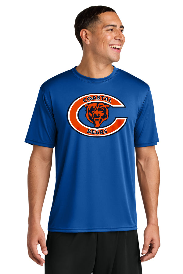 Del Mar Coastal Bears Cooling Performance Short Sleeve Tee A4N3142