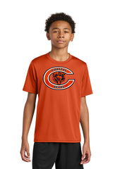 Del Mar Coastal Bears Youth Cooling Performance Short Sleeve Tee A4NB3142