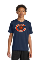 Del Mar Coastal Bears Youth Cooling Performance Short Sleeve Tee A4NB3142