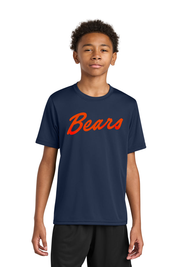 Del Mar Coastal Bears Youth Cooling Performance Short Sleeve Tee A4NB3142