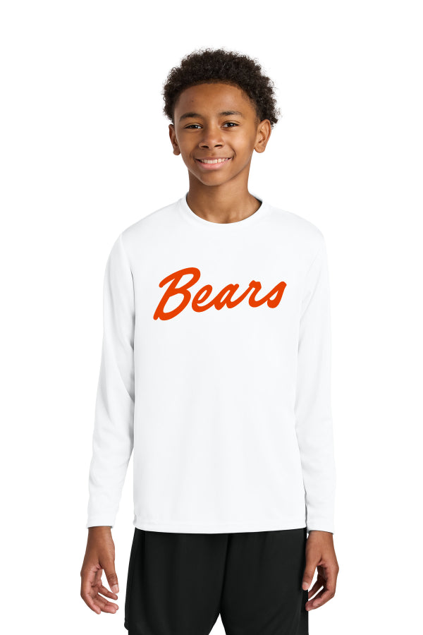 Del Mar Coastal Bears Youth Cooling Performance Long Sleeve Tee A4NB3165
