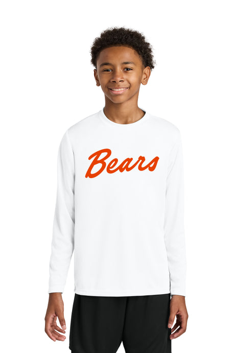 Del Mar Coastal Bears Youth Cooling Performance Long Sleeve Tee A4NB3165
