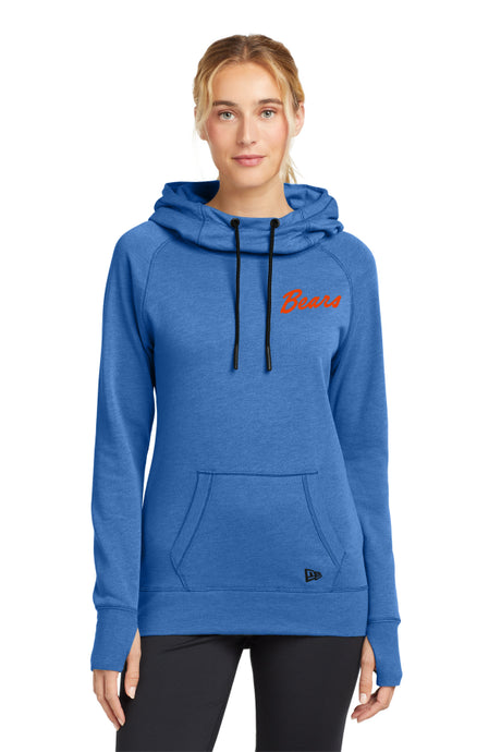 Del Mar Coastal Bears Women's Tri-Blend Fleece Pullover Hoodie LNEA510