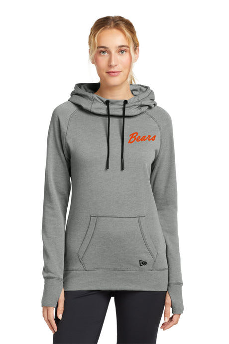 Del Mar Coastal Bears Women's Tri-Blend Fleece Pullover Hoodie LNEA510