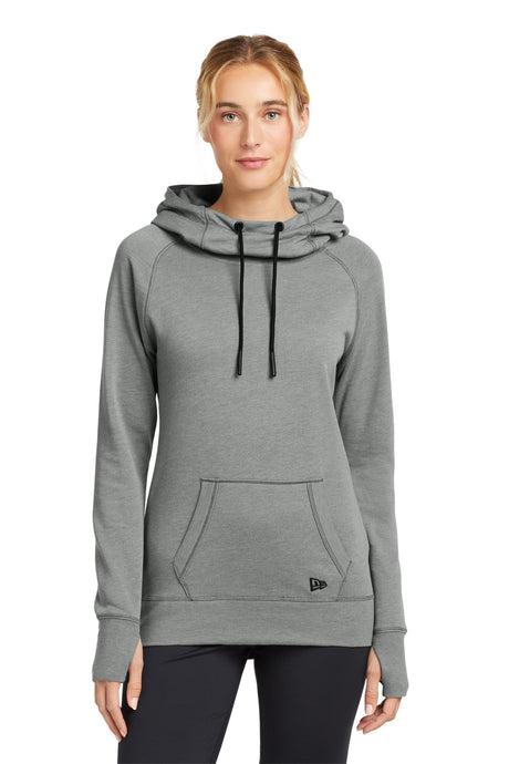 New Era Women's Tri-Blend Fleece Pullover Hoodie LNEA510