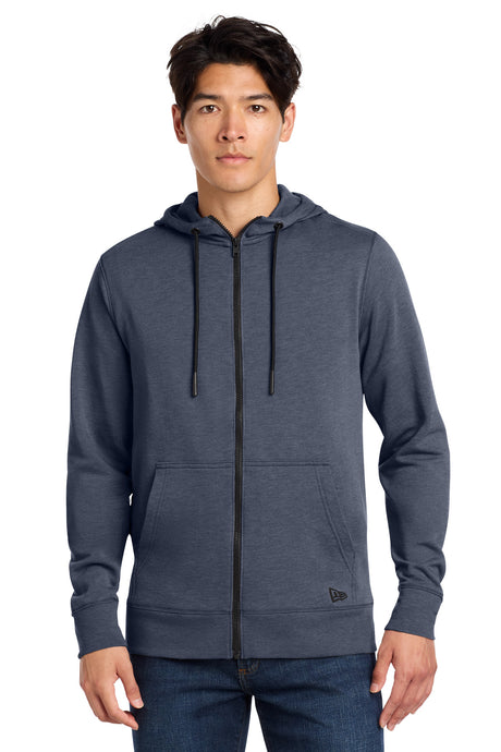 New Era Tri-Blend Fleece Full-Zip Hoodie NEA511