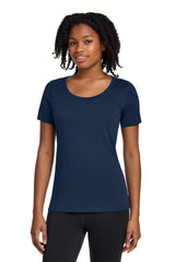 Nike Women's Dri-FIT Cotton/Poly Scoop Neck Tee NKBQ5234
