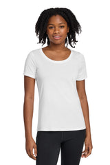Nike Women's Dri-FIT Cotton/Poly Scoop Neck Tee NKBQ5234