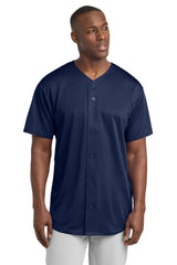 Sport-Tek PosiCharge Tough Mesh Full-Button Jersey ST220